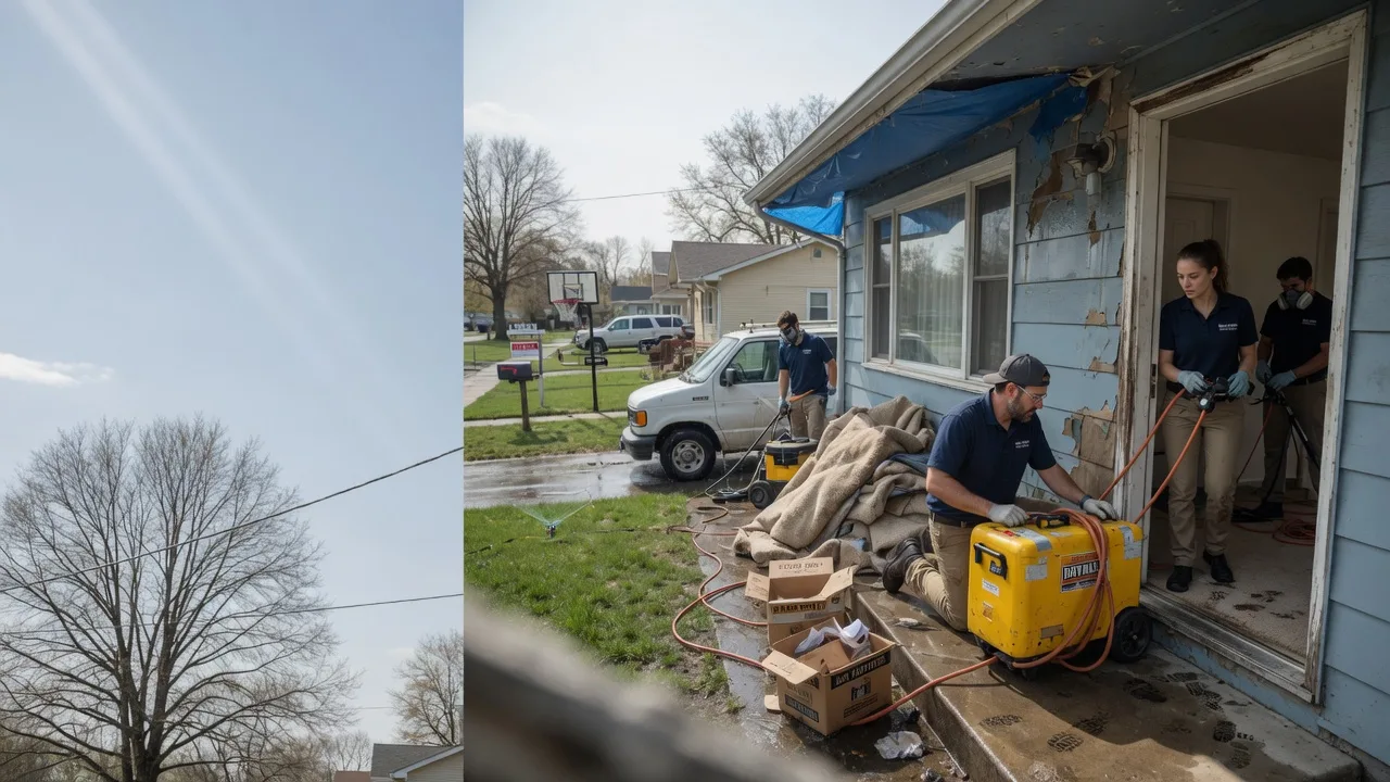 Basement Flood Cleanup in Schriever, LA near me
